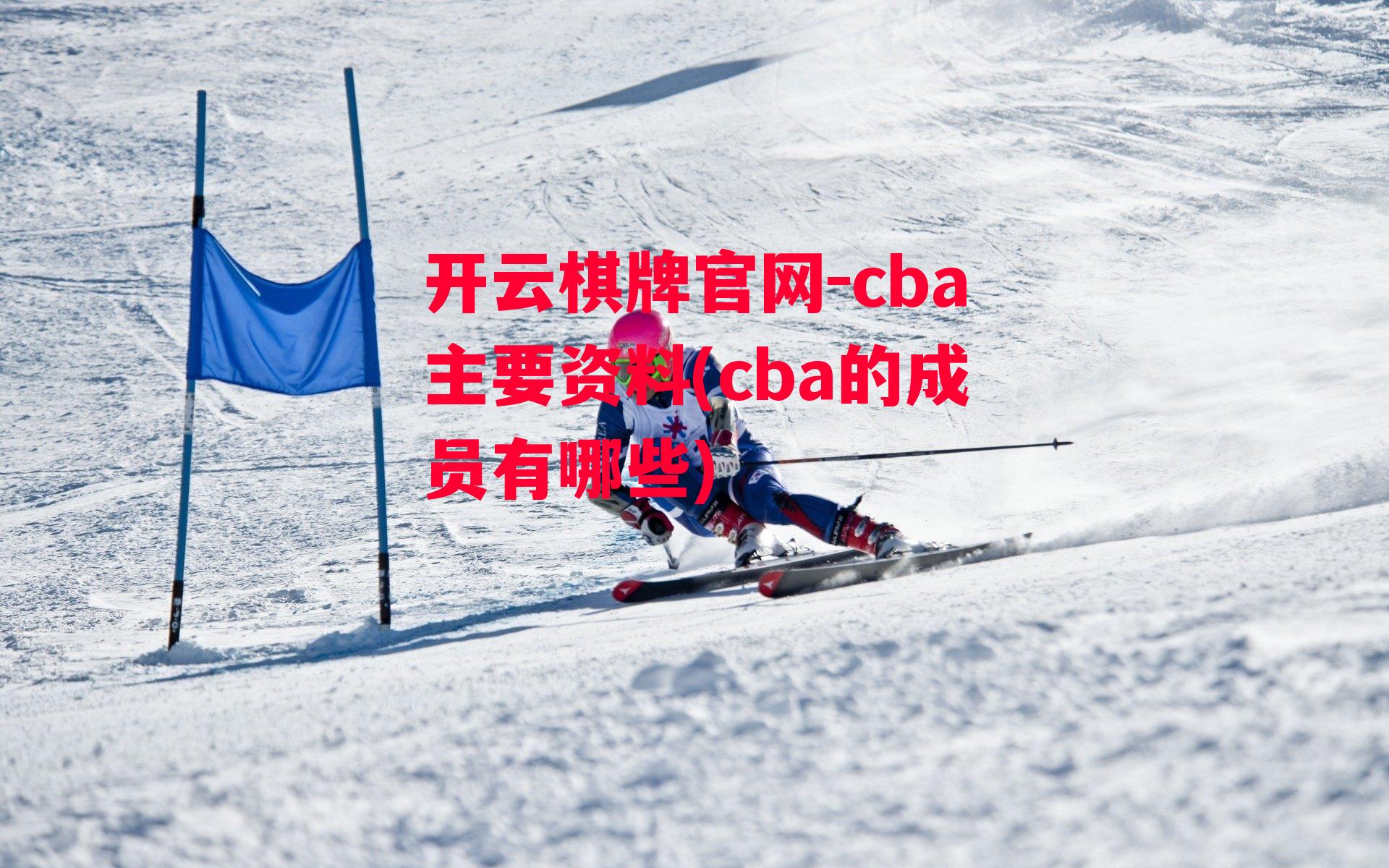 cba主要资料(cba的成员有哪些)